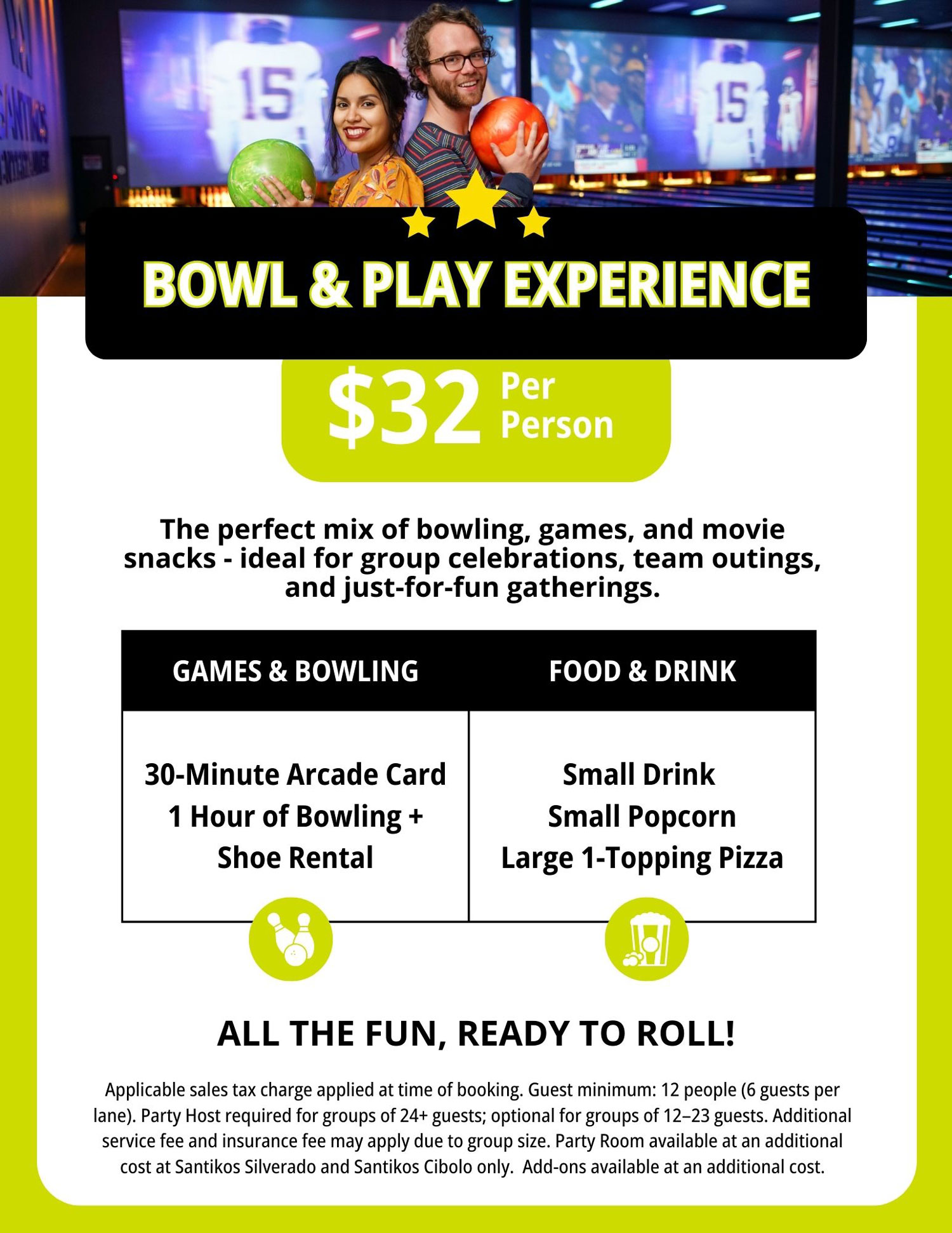 Bowl & Play Experience