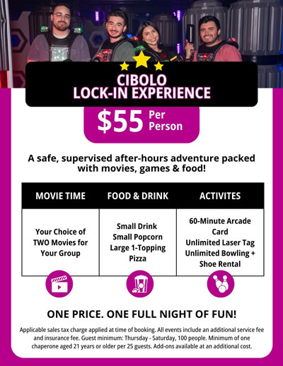 Cibolo Lock-In Experience package PDF