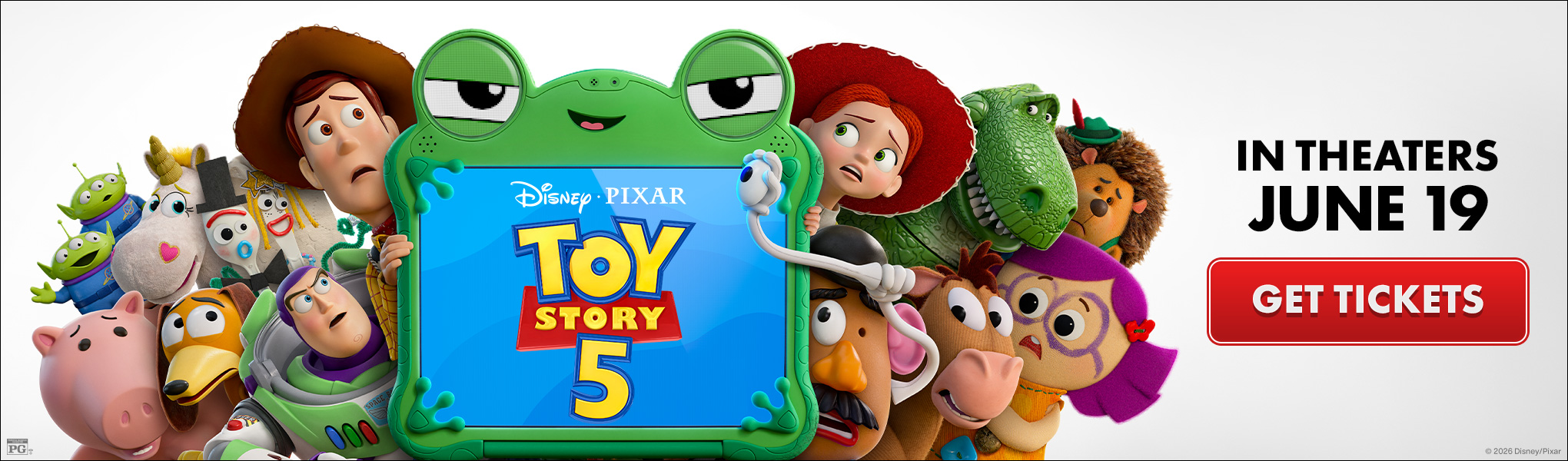 Showtimes for Toy Story 5 at Santikos