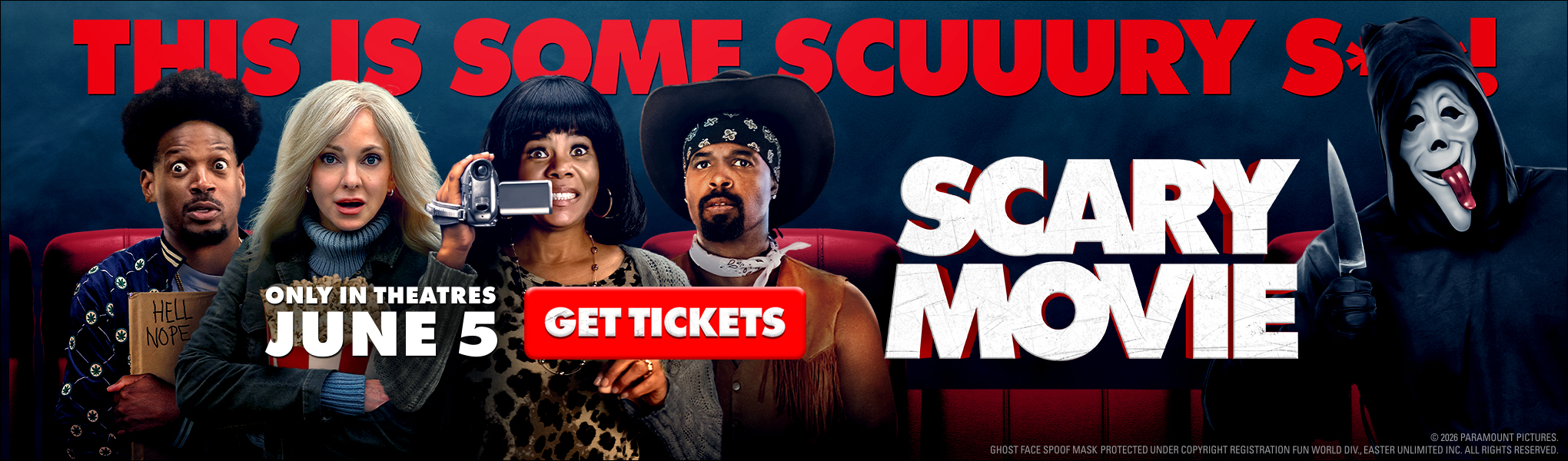 Showtimes for Scary Movie at Santikos