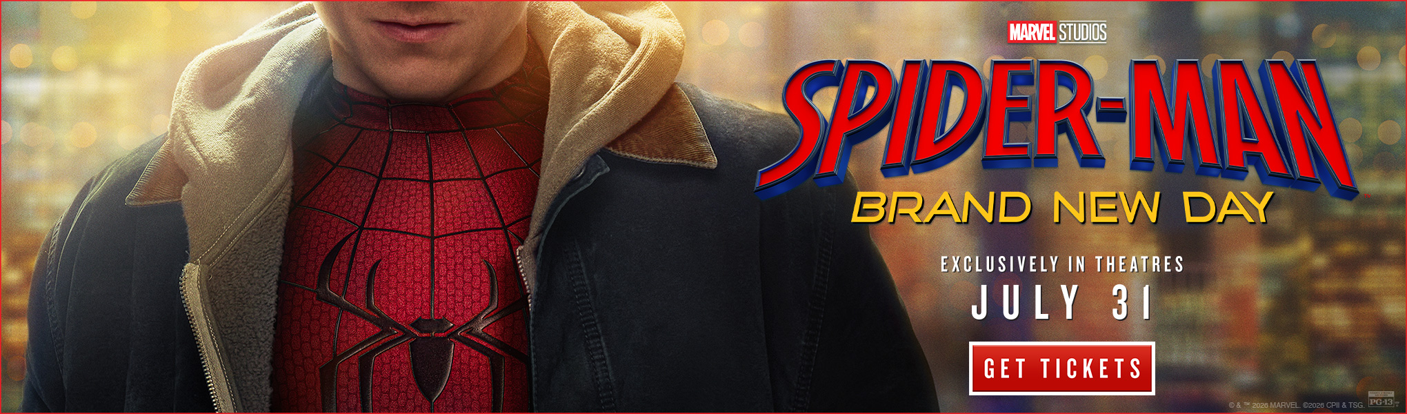 Showtimes for Spider-Man: Brand New Day at Santikos